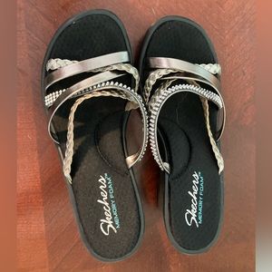 Sketchers Memory Foam Wedge Sandal.